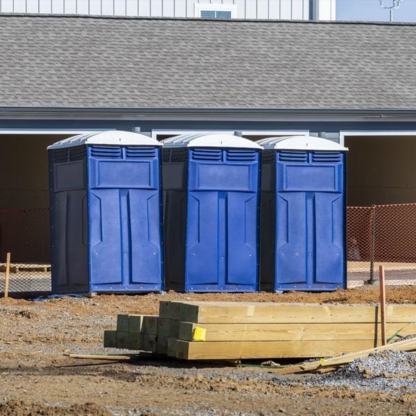 it is possible to rent a work site portable restroom with heating or air conditioning